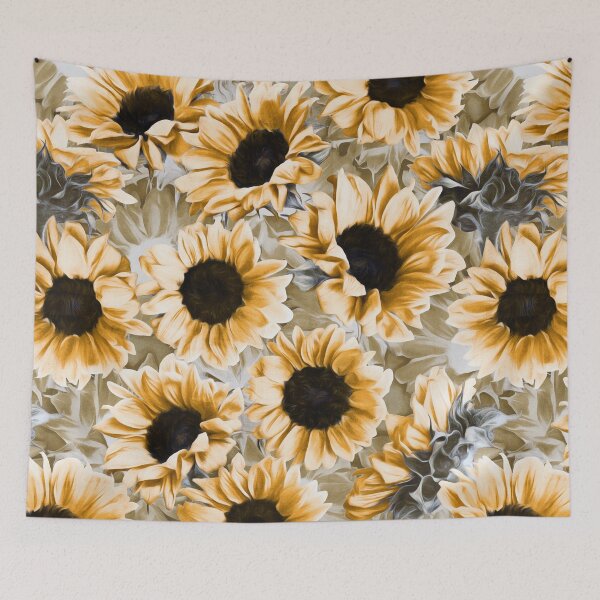 Item preview, Dreamy Autumn Sunflowers designed and sold by micklyn.