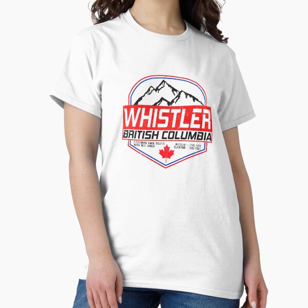 Item preview, Retro Ski Whistler B.C Canada Skiing and Mountain Biking Paradise designed and sold by chriswilson111.