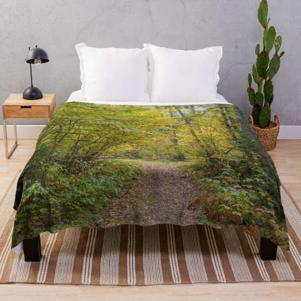 Item preview, Path in a Deep Forest in Northern Europe in Autumn  designed and sold by Jon Shore.