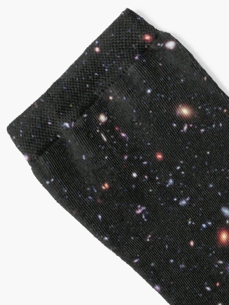 Alternate view of THE COSMOS. HUBBLE. Nasa, Extreme Deep Field image, space, constellation, Fornax. Socks