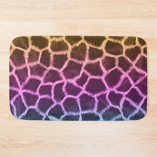 Item preview, Orange Pink Blue Giraffe Skin designed and sold by HomeLivingCo.