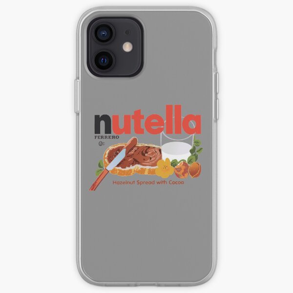 Iconic Nutella Hazelnut Cocoa Spread design iPhone Soft Case