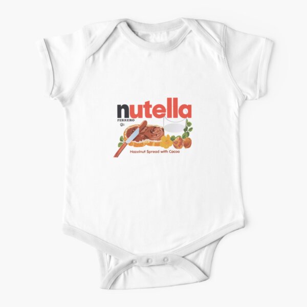 Body Para Bebe Nutella De Hoeirl Redbubble