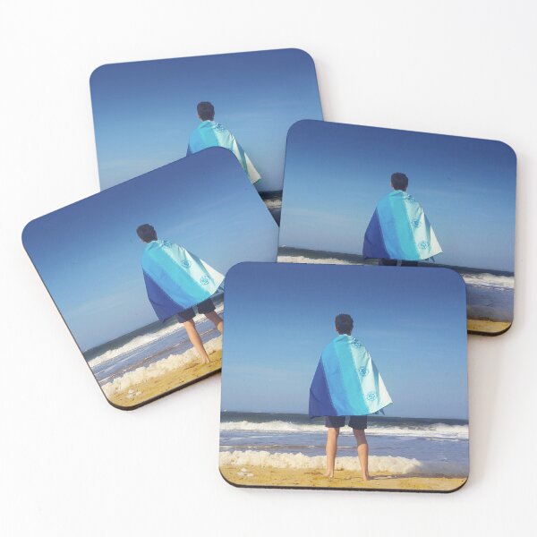 Item preview, Wanderlust boy at the seaside, wearing cape designed and sold by SaraM-design.