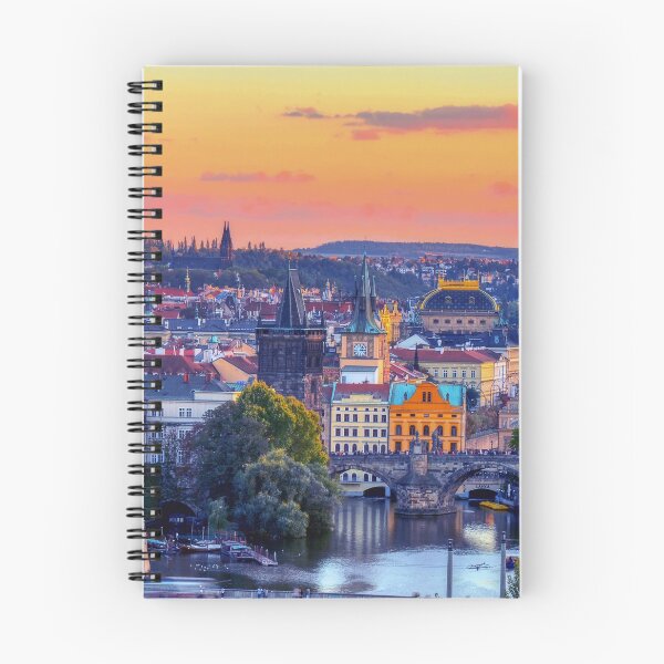Item preview, Charles bridge, Karluv most, Prague in winter at sunrise, Czech Republic. designed and sold by DesignAstur.