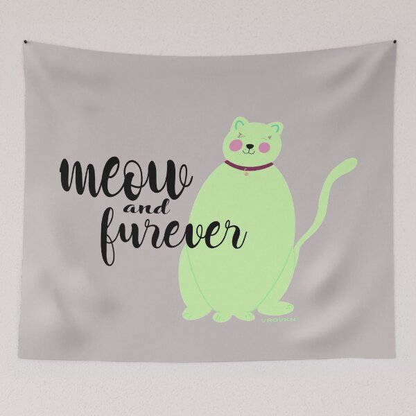 Item preview, Pussycat Meow and Forever by VRDVKN  designed and sold by vrdvkn.