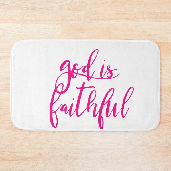 Item preview, God is Faithful Quote Design designed and sold by BeLightDesigns.