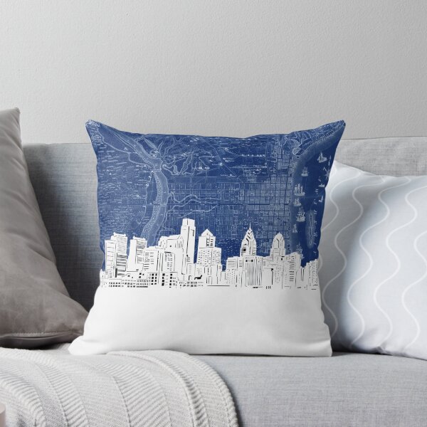 Item preview, philadelphia skyline designed and sold by BekimART.