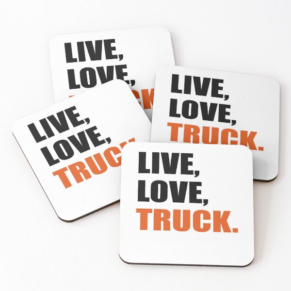 Item preview, live, love, truck designed and sold by Vectorqueen.