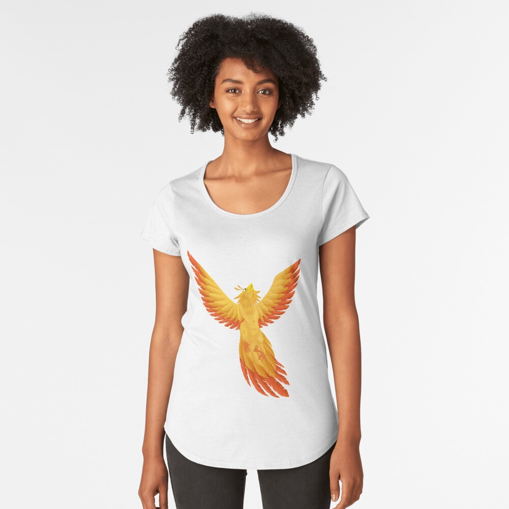 Aperçu de l'œuvre T-shirt premium échancré créée et vendue par BarracudApps.