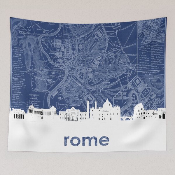Item preview, rome skyline designed and sold by BekimART.
