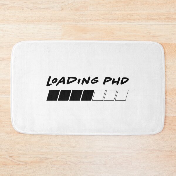 Item preview, Loading PhD - Progress Bar designed and sold by Magda Hanak.