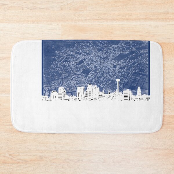 Item preview, san antonio skyline designed and sold by BekimART.
