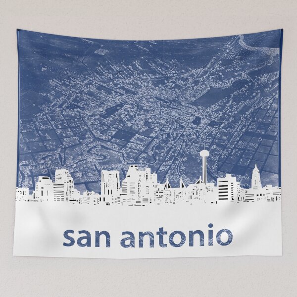 Item preview, san antonio skyline designed and sold by BekimART.