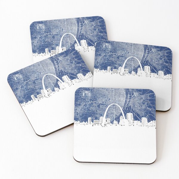 Item preview, st louis skyline designed and sold by BekimART.