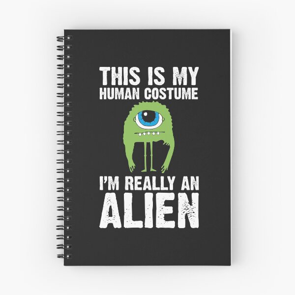 Item preview, This is my human costume I'm really an alien funny Halloween costume  designed and sold by alenaz.