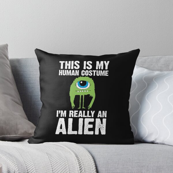 Item preview, This is my human costume I'm really an alien funny Halloween costume  designed and sold by alenaz.
