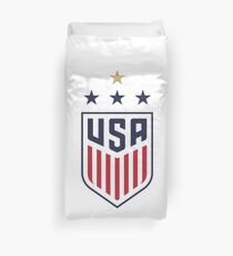 USWNT US Womens National Soccer Team Duvet Cover