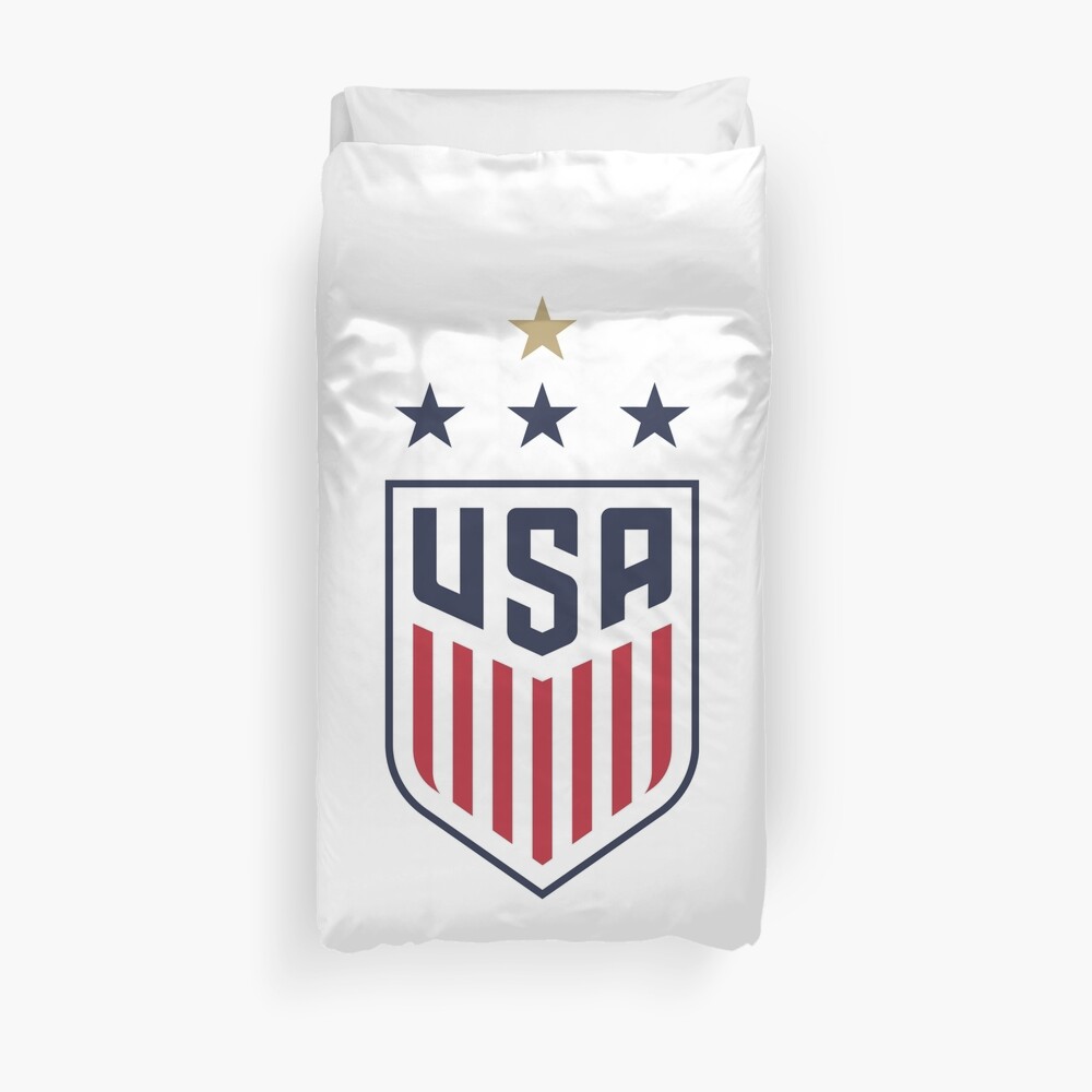 USWNT US Womens National Soccer Team Duvet Cover