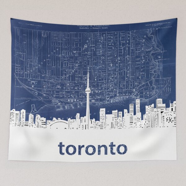 Item preview, toronto skyline designed and sold by BekimART.