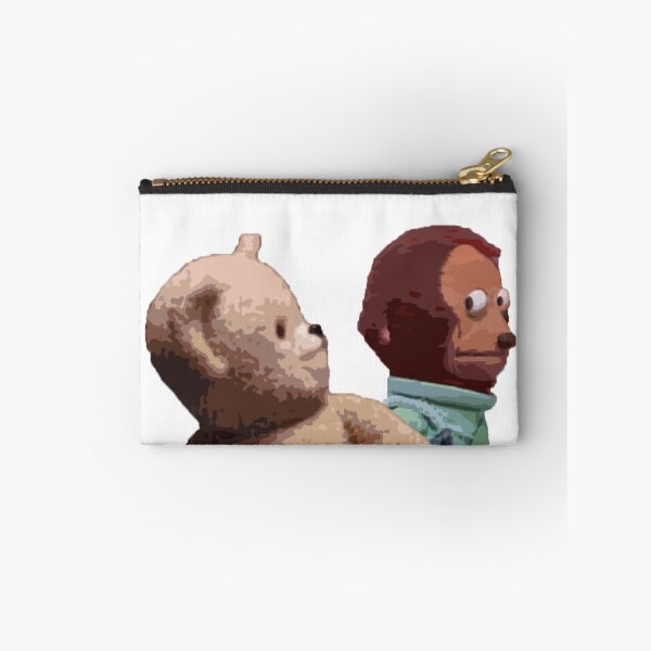 Item preview, Teddy Puppet & Monkey Puppet Meme designed and sold by Oscar Dove.