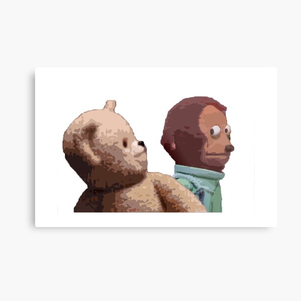 Artikel-Vorschau von Teddy Puppet & Affenpuppe Meme, designt und verkauft von Oscar Dove.