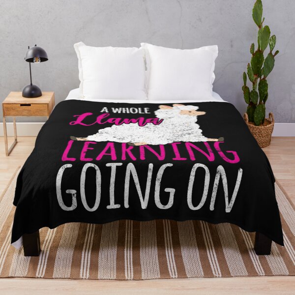 Item preview, A Whole Llama Learning Going on Teachers Students designed and sold by findgreatshirts.