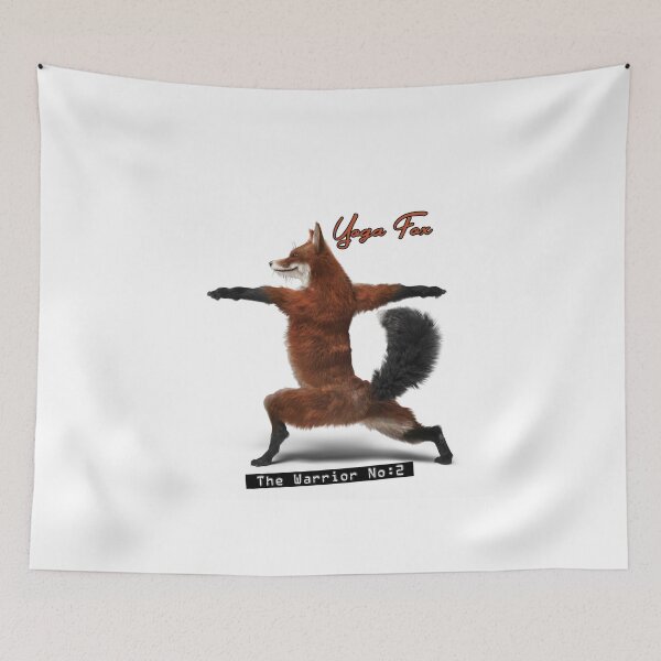 Item preview, Yoga Fox designed and sold by DavidPenfound.