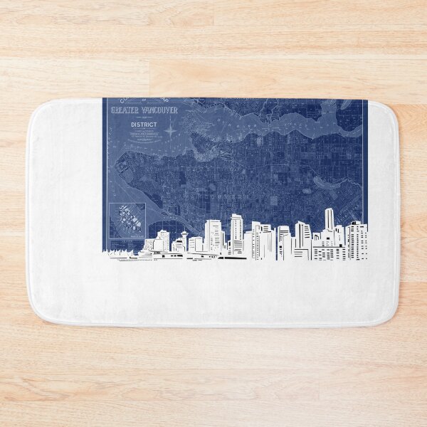 Item preview, vancouver skyline designed and sold by BekimART.
