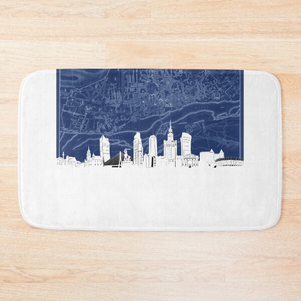 Item preview, warsaw skyline designed and sold by BekimART.