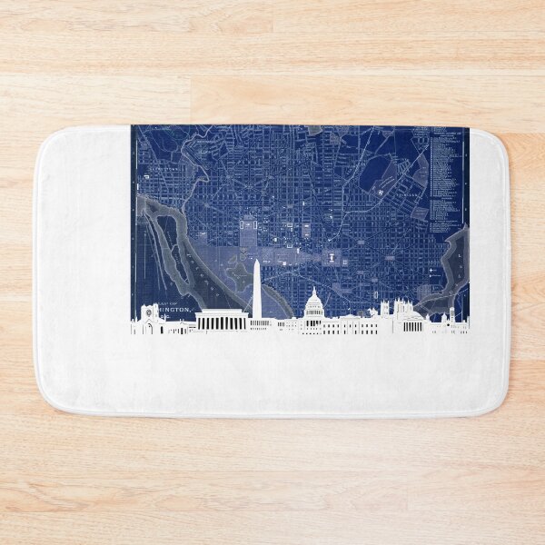 Item preview, washington dc skyline designed and sold by BekimART.