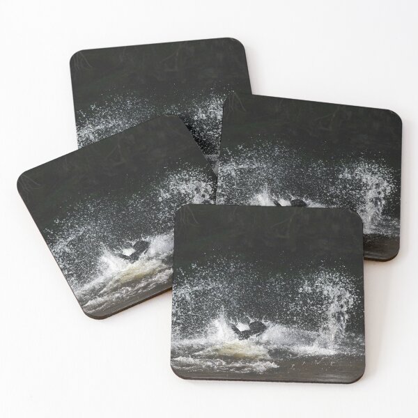 Item preview, Black labrador in water designed and sold by turniptowers.