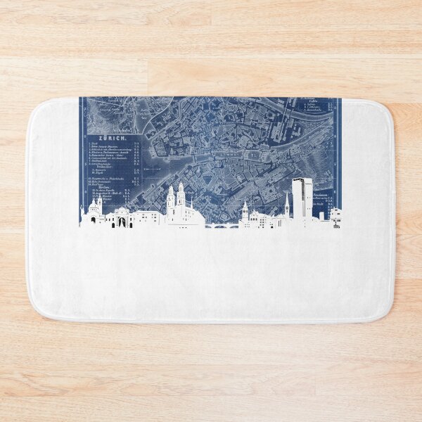 Item preview, zurich skyline designed and sold by BekimART.