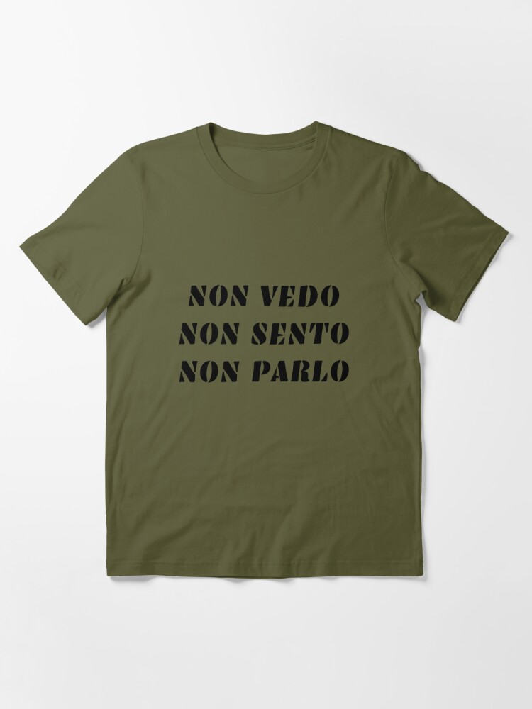 T-Shirt Non Vedo Non Sento Non Parlo - FreeFoot