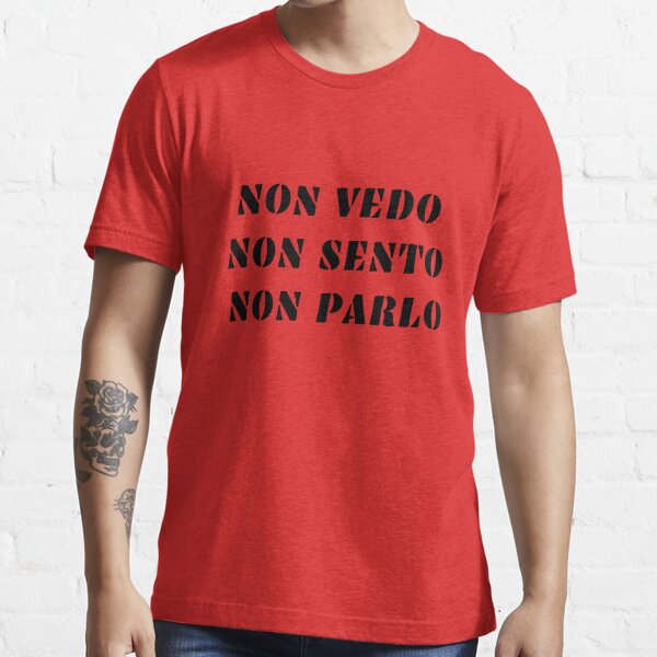 T-Shirt Non Vedo Non Sento Non Parlo - FreeFoot