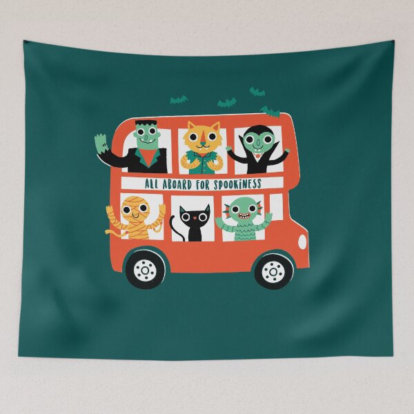 Item preview, Spooky Bus designed and sold by DinoMike.