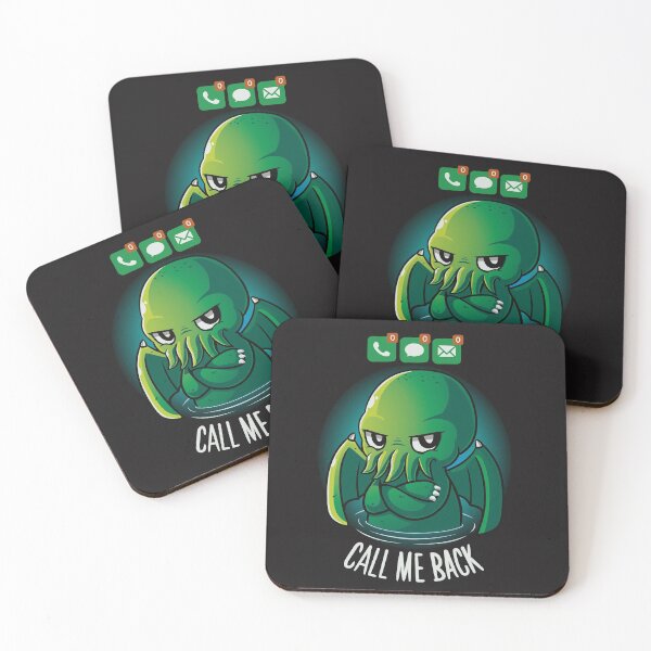 Item preview, Cthulhu Call - Cute monster - Lovecraft designed and sold by Typhoonic.