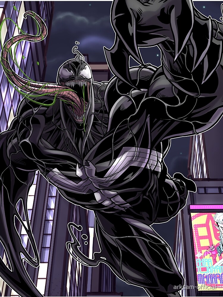 "Symbiote attack! " Sleeveless Top by arksamofficial "Symbiote attack! " Sleeveless Top by arksamofficial