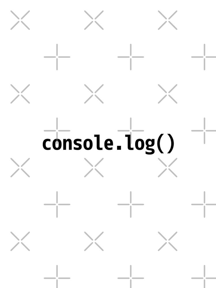 Thumbnail 4 of 4, Samsung Galaxy Phone Case, console.log() - JavaScript/Web Developer Black Text Design designed and sold by geeksta.