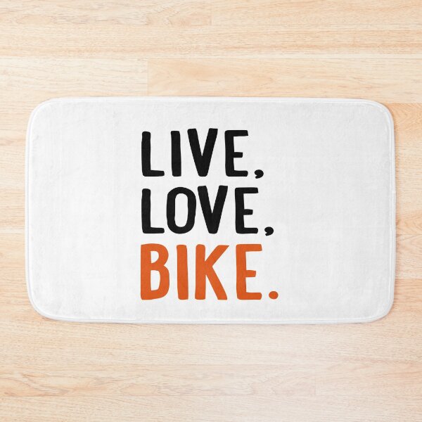 Item preview, live, love, bike designed and sold by Vectorqueen.