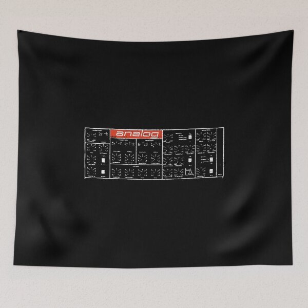 Item preview, Analog Vintage Synthesizer design - Acid Nerd Synth 80s designed and sold by A-Fashion.