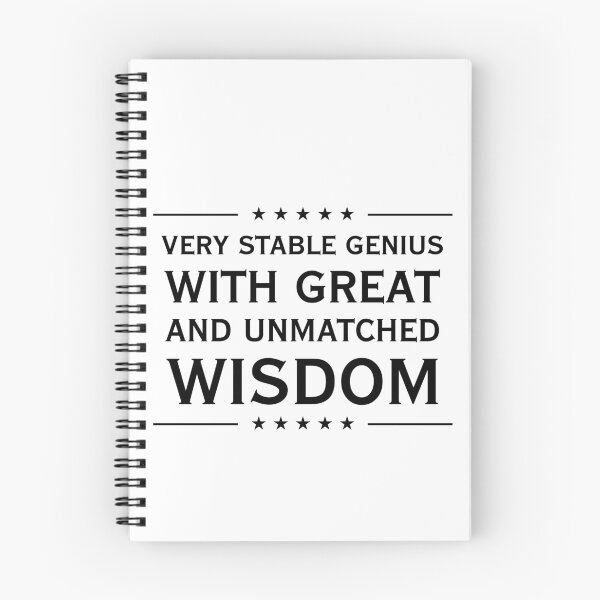 Item preview, Very Stable Genius With Great and Unmatched Wisdom - Conservative Republican designed and sold by brian60174.