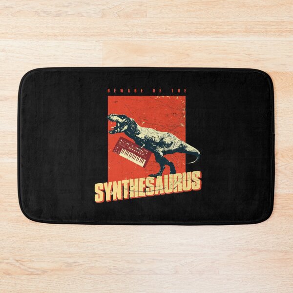 Item preview, Analog Synthesaurus - Synth T Rex Synthesizer Nerd design designed and sold by A-Fashion.