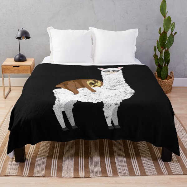Item preview, Cute & Funny Sloth Sleeping on Llama designed and sold by findgreatshirts.