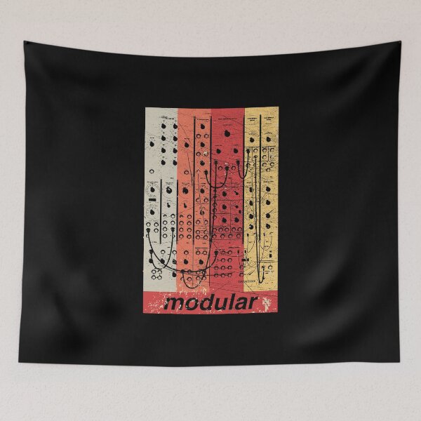 Item preview, Vintage Modular Synthesizer - Analog DIY Synth Nerd design designed and sold by A-Fashion.