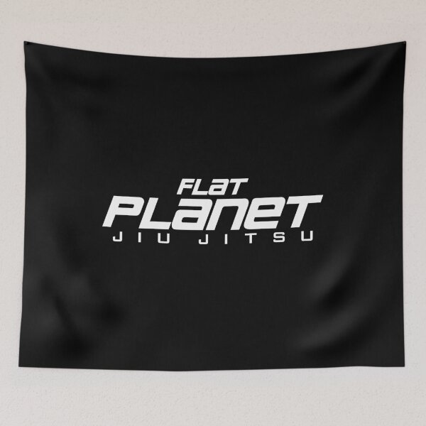 Item preview, Flat Planet Jiu-Jitsu (White) designed and sold by TheLastStand.