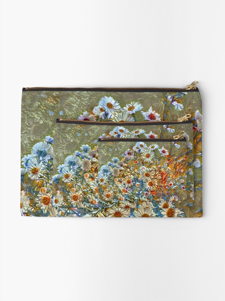 Alternate view of Flowers Zipper Pouch