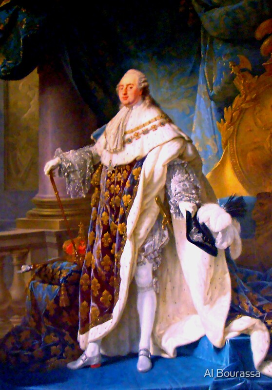"Louis XVI, King Of France" by Al Bourassa | Redbubble