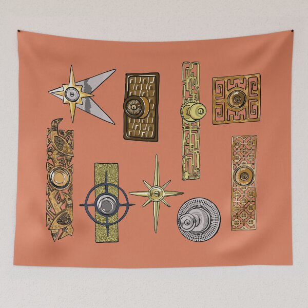Item preview, Mid Century Modern Welcome  designed and sold by jenbucheli.