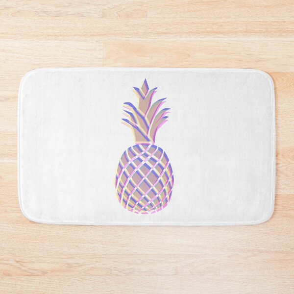Item preview, gold/blue/purple geometric pineapple designed and sold by qlobba.
